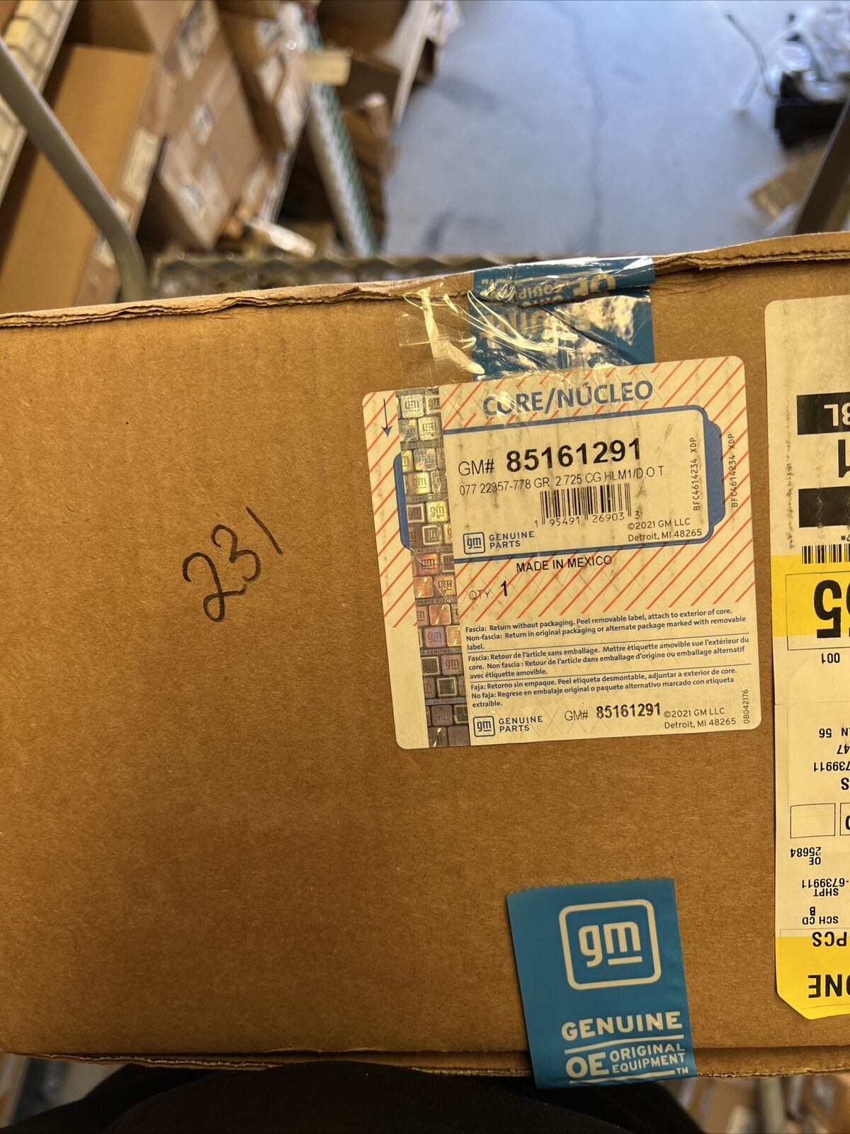 Genuine OEM GM Equinox Front Driver Side Fog Lamp 2018-2021 85161291