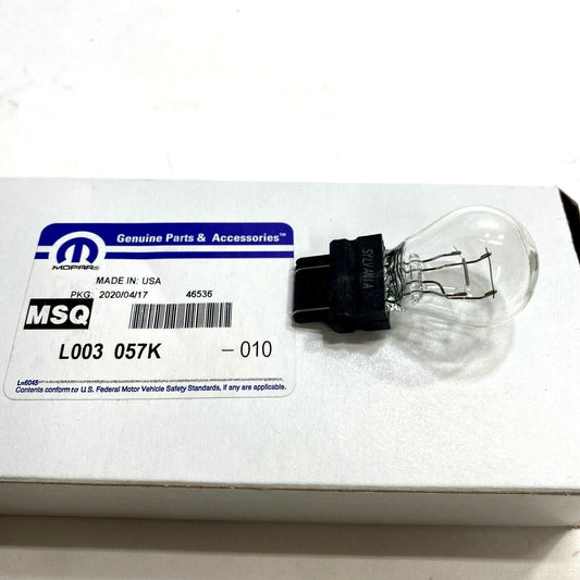 New OEM Mopar Ram Dodge Jeep Chrysler 03 -19 R & L Side Tail Lamp Bulb  L003057K