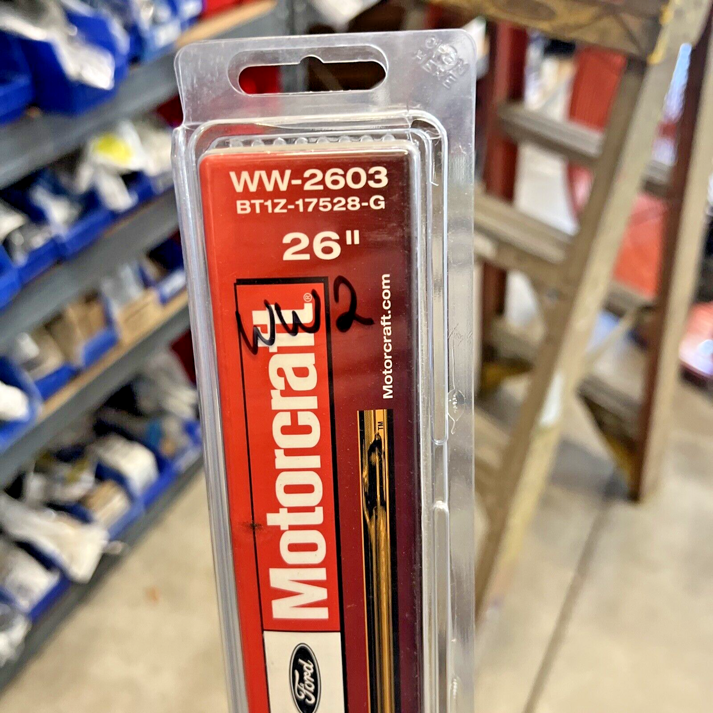 Windshield Wiper Blade-Standard Blade 26” Motorcraft WW2603 / Ford BT1Z-17528-B