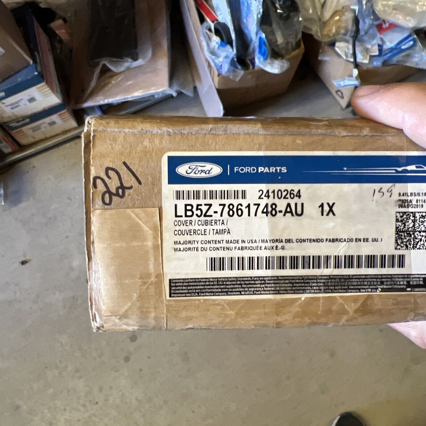 Genuine OEM Ford Explorer Track Cover 2020-2023 LB5Z7861748AU