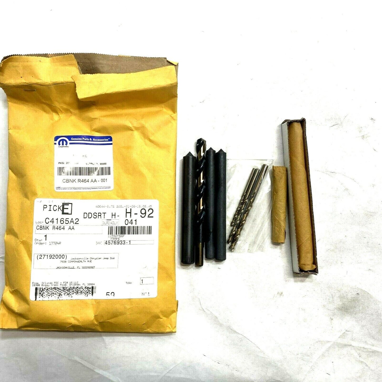 New OEM Genuine Mopar Frame Tools CBNKR464AA
