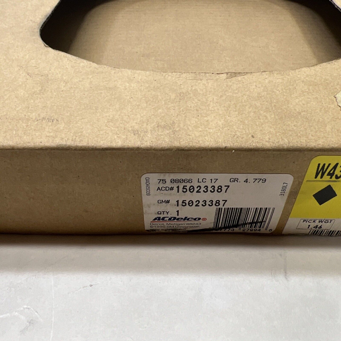 NEW Rear Driver Left Parking Brake Cable ACDelco GM Original Equipment 15023387