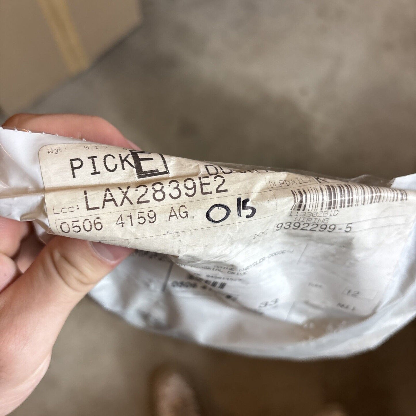 Genuine OEM Mopar 2007-18 Jeep Wrangler Satellite Radio Antenna Cable 5064159AG