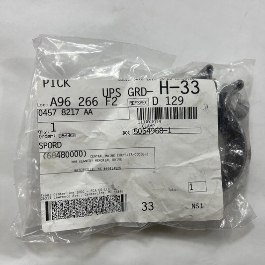 Genuine OEM Mopar Dodge Avenger Chrysler Sebring Exhaust Clamp 04-14 4578217AA