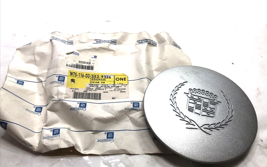 New OEM GM Wheel Center Hub Cap Insert Cadillac Silver 3539326