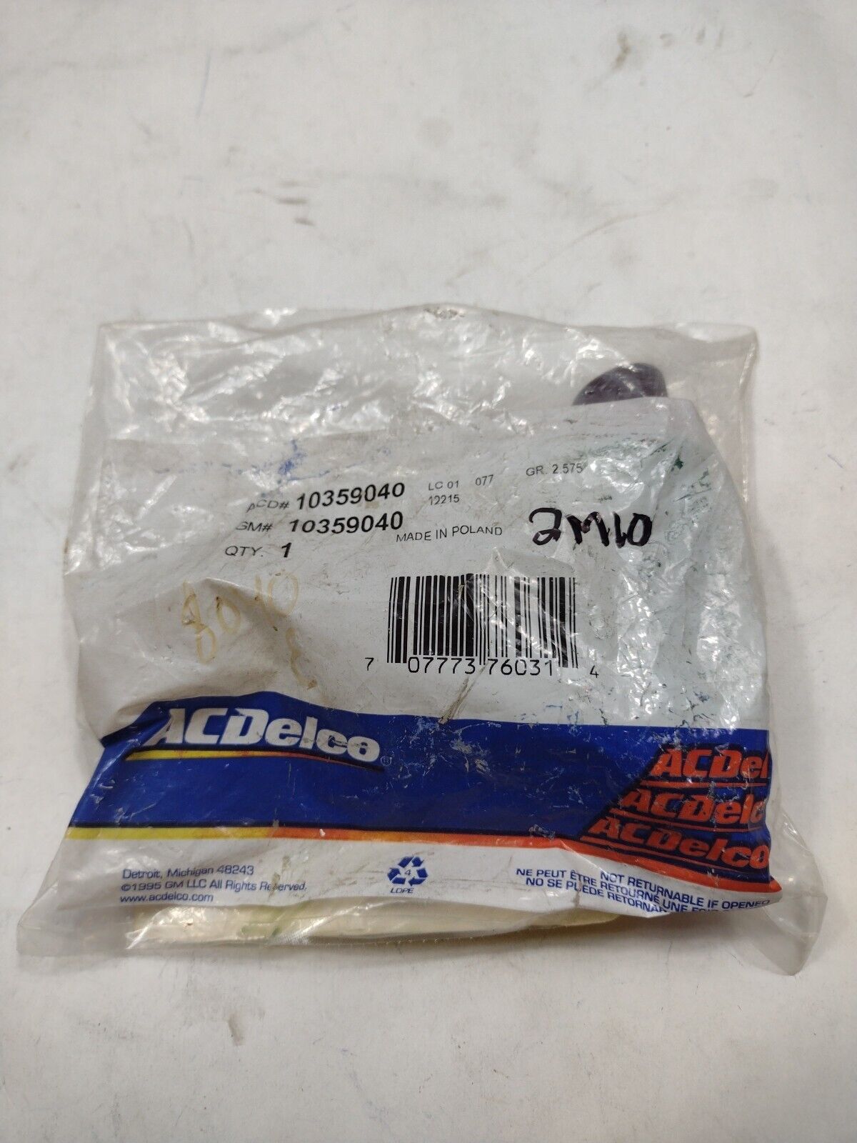 Genuine OEM GM Oldsmobile Alero Hazard Warning Switch 1997-2004 10359040