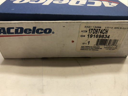 ACDelco 17D974CH Disc Brake Pad Set-Base Rear 19169634