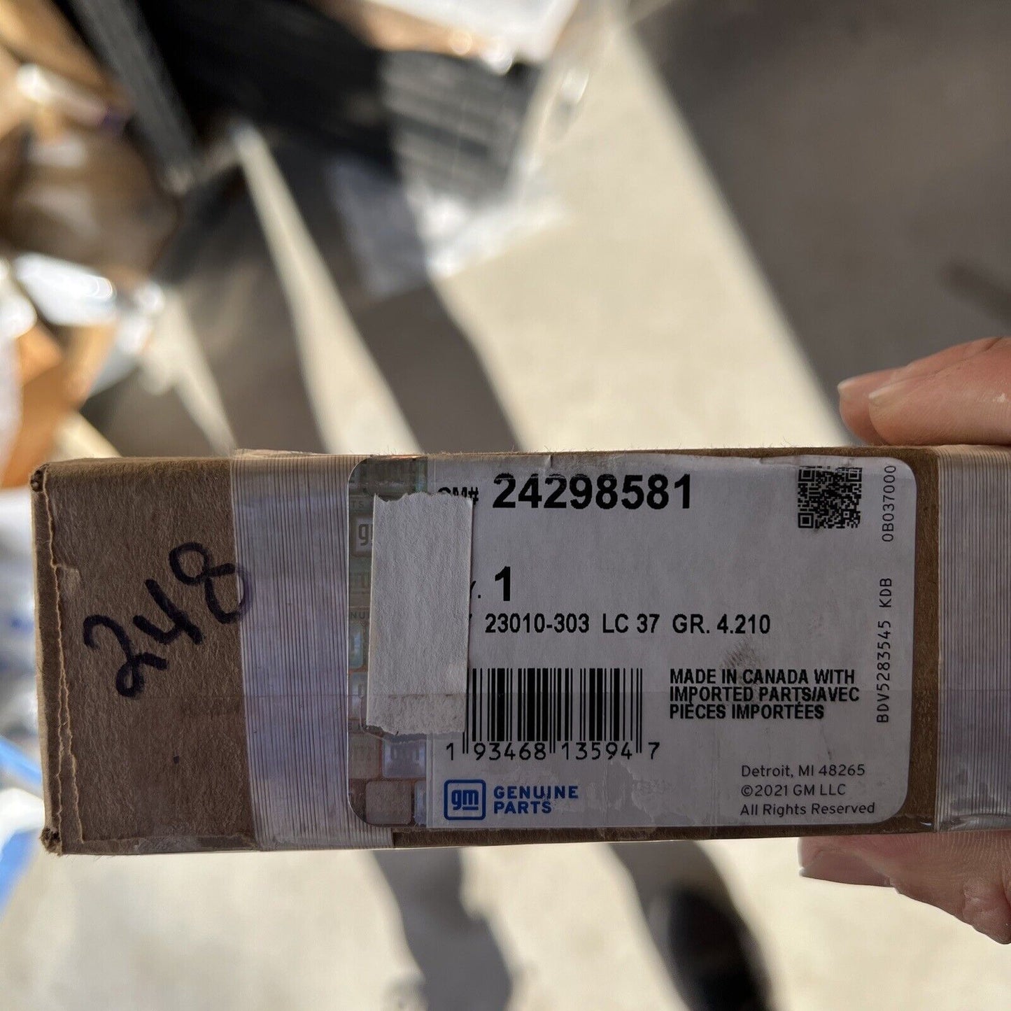 Genuine OEM GM Automatic Transmission Fluid Pump Driven Gear 24298581