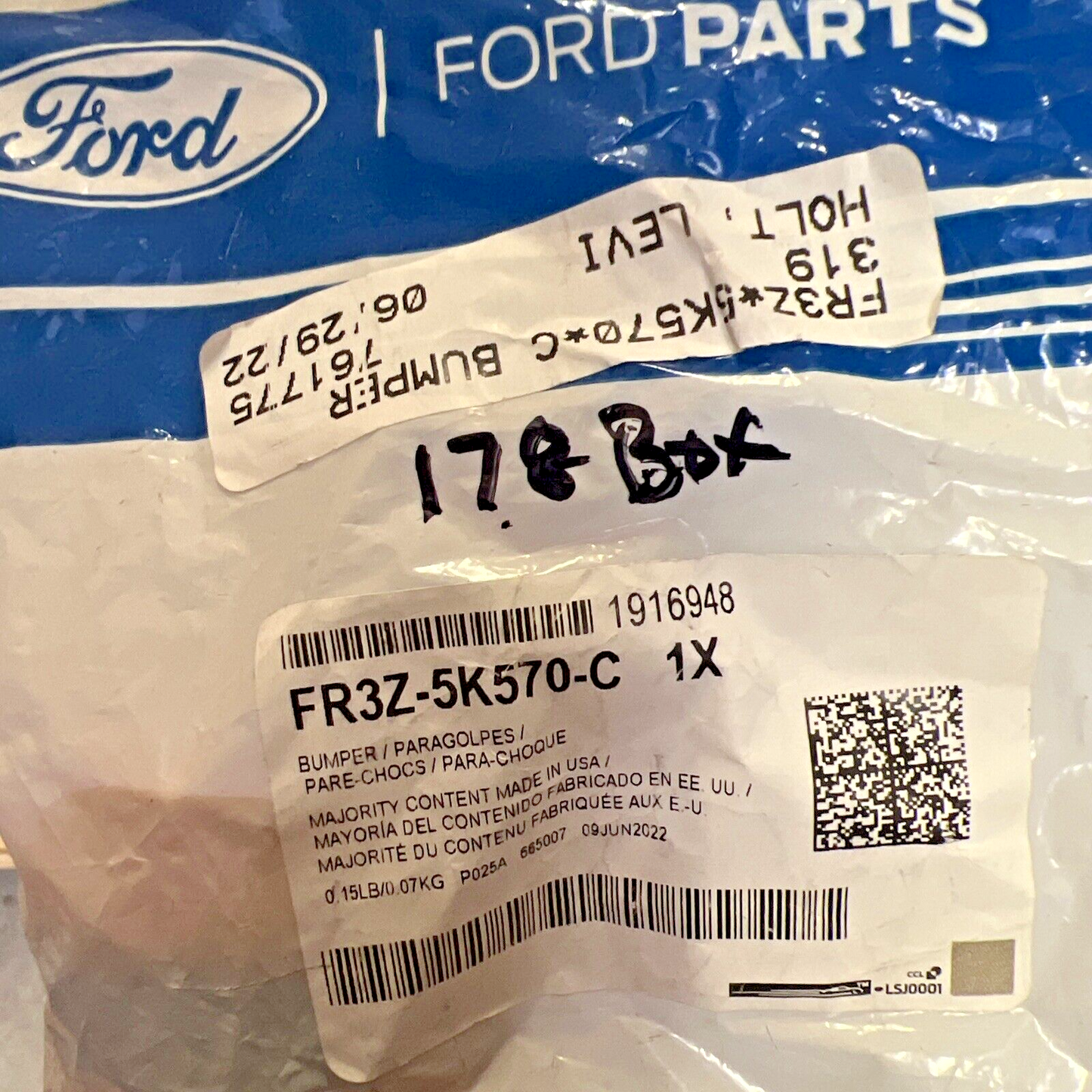 New OEM Genuine Ford Mustang 2015-2023 Jounce Bumper FR3Z5K570C