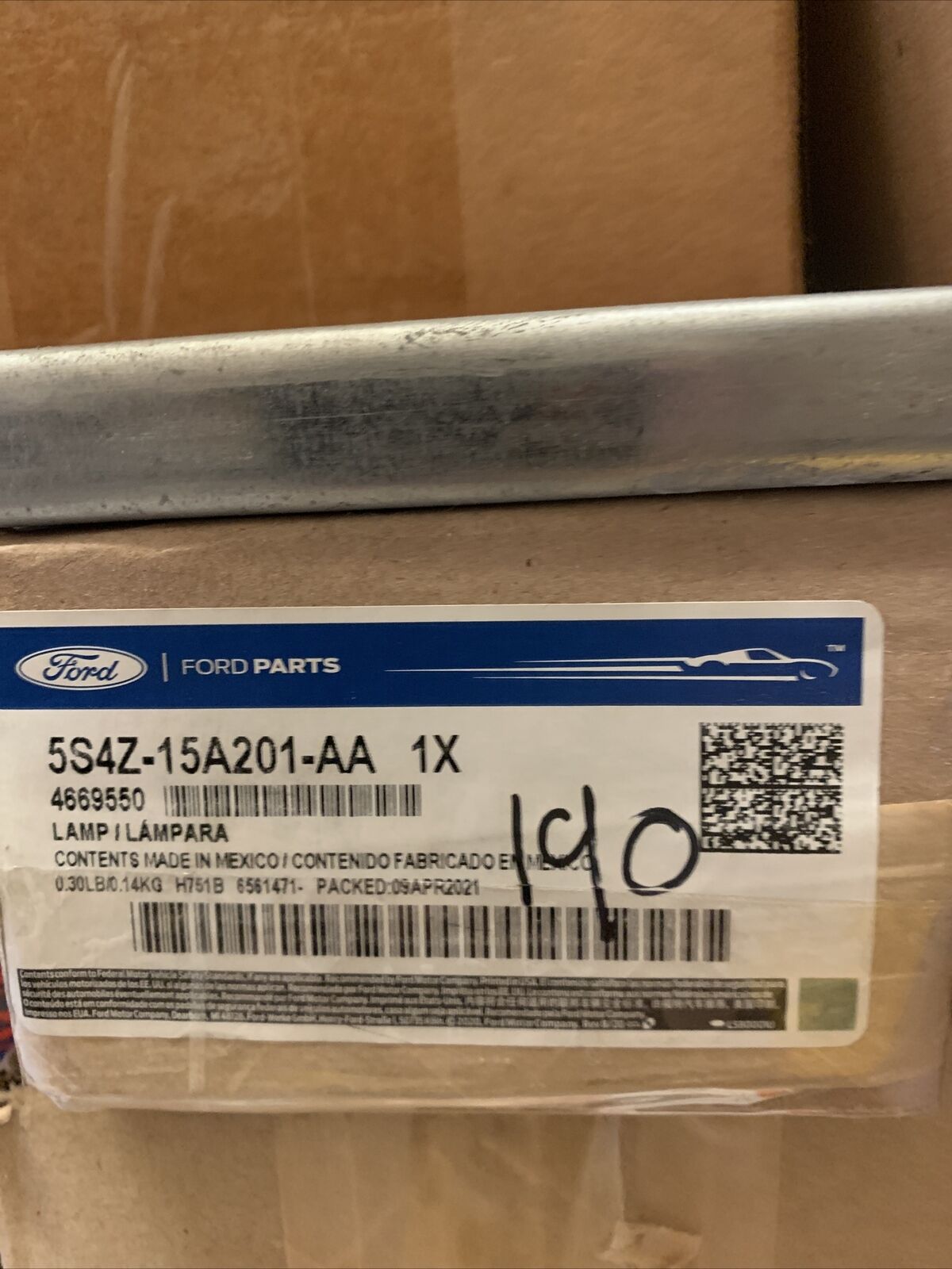 New OEM Ford Focus Side Marker Light 2004-07 Driver Side Front 5S4Z15A201AA