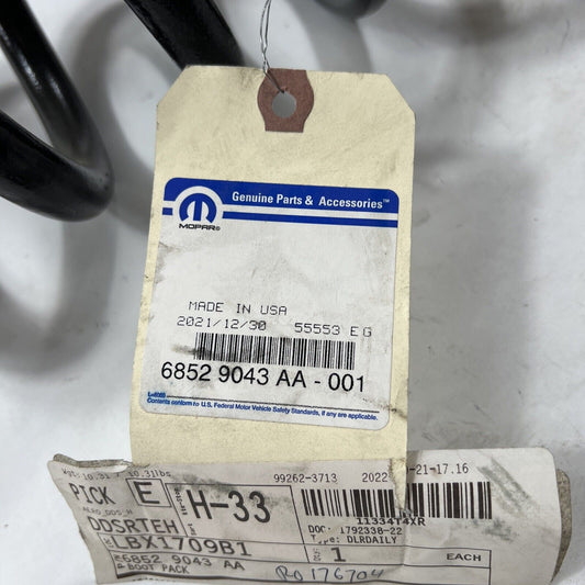 Genuine OEM Mopar RAM 1500 Classic 2013-2024 Front Coil Spring Left 68529043AA