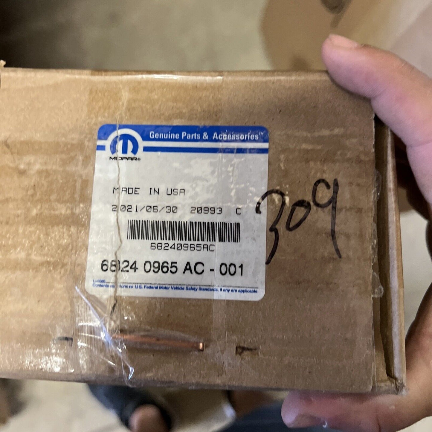 New OEM Genuine Mopar Rear Shock Absorber 68240965AC