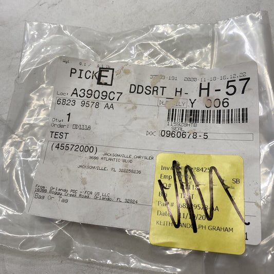 New OEM Mopar A/C AC Hose Assembly Seal Slim Line 68239578AA
