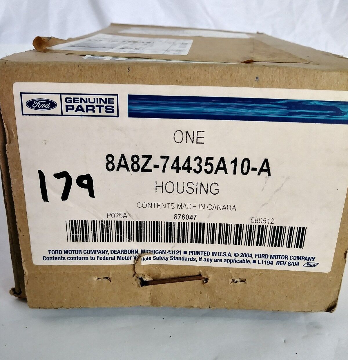 2009-2016 Ford Flex Tail Gate Housing OEM New 8A8Z74435A10A