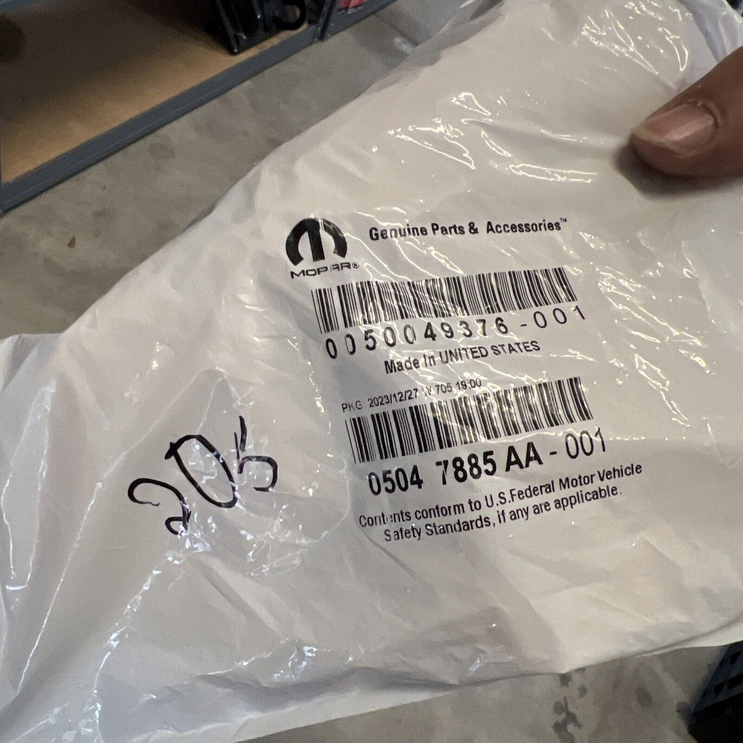 Genuine OEM Mopar Pacifica Left Side Tensioner Chain 2011-2024 5047885AA