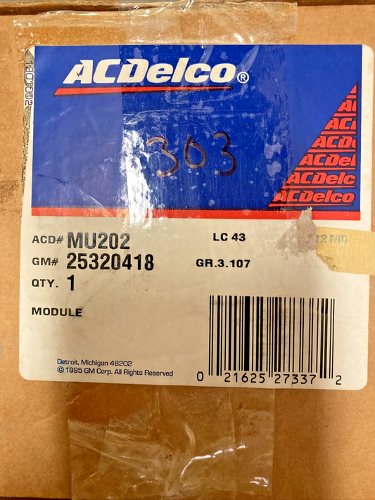 New OEM GM Chevy Silverado 3500 Sierra Fuel Pump ACDelco MU202 25320418