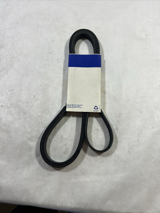 Genuine OEM GM Rainier V Ribbed Serpentine Belt 2002-2006 19244949