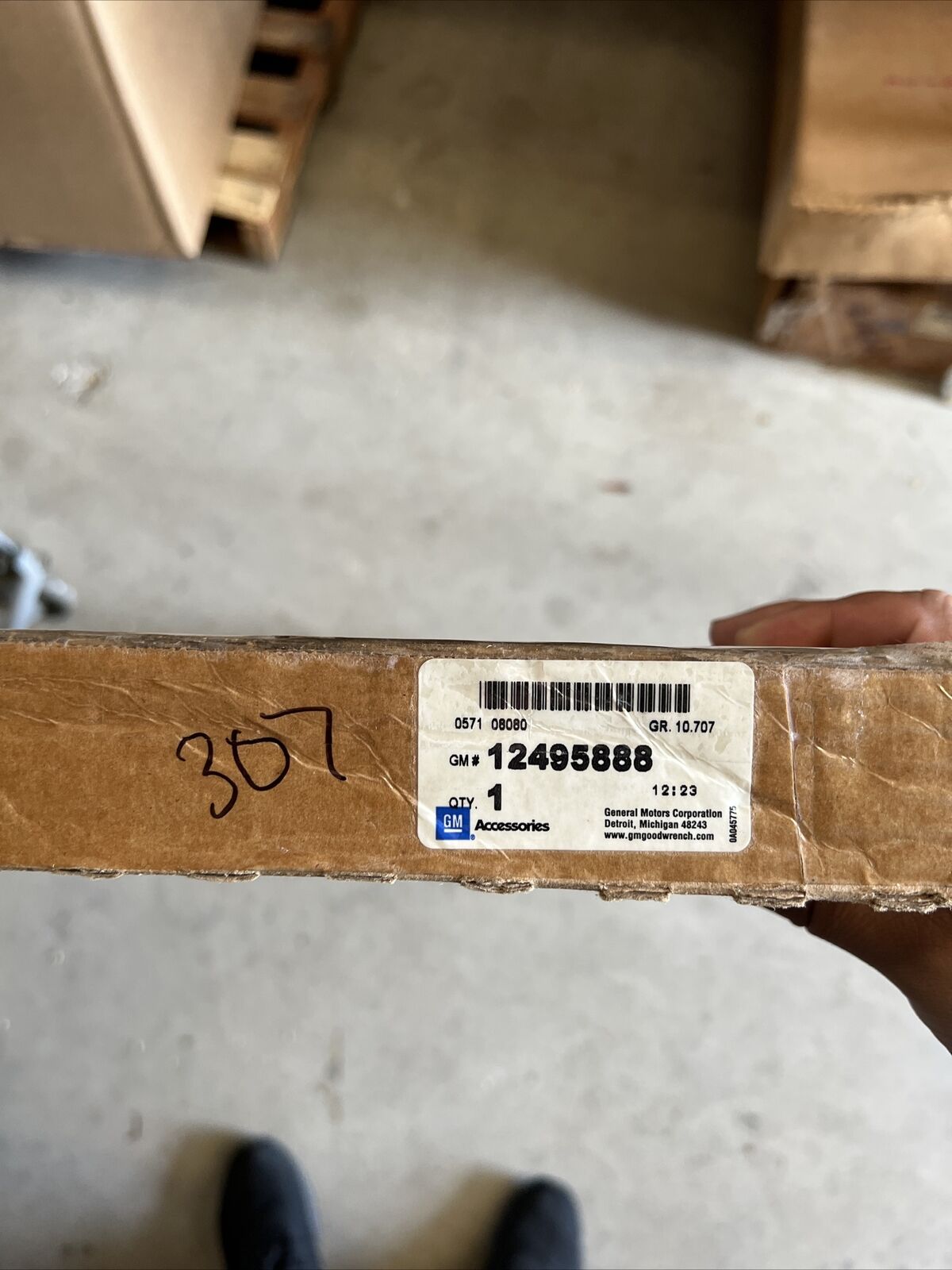 New OEM GM Chevy Tracker Front Window Air Deflectors 1999-2004 12495888