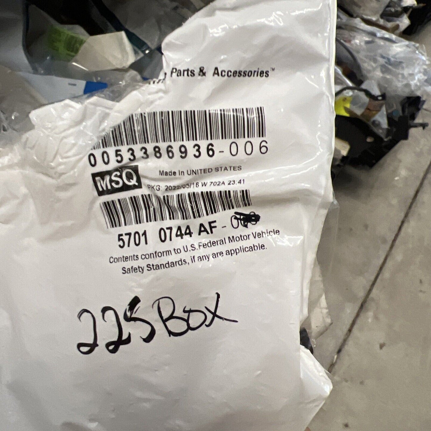 Genuine OEM Mopar 300 Right Passenger Side Bumper Bracket 2011-2023 57010744AF