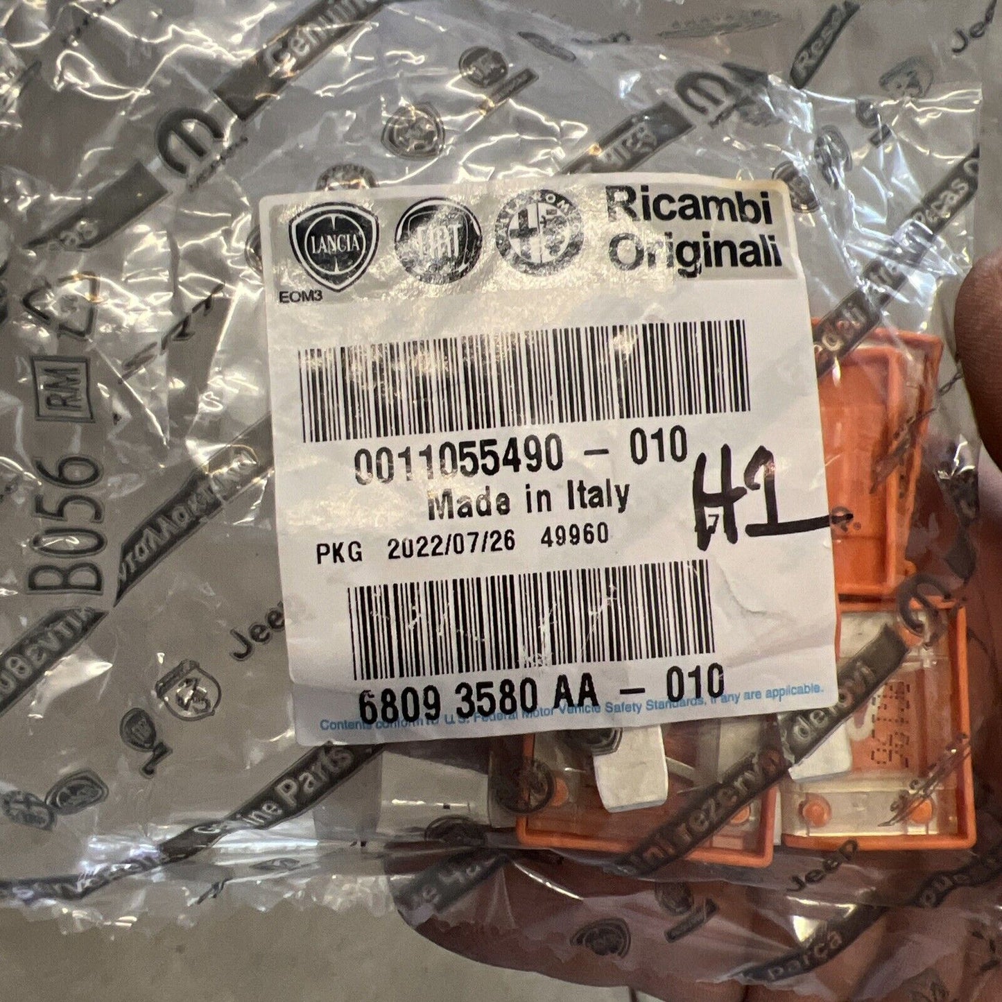 Genuine OEM Mopar Hornet Maxi Fuse 2015-2024 68093580AA