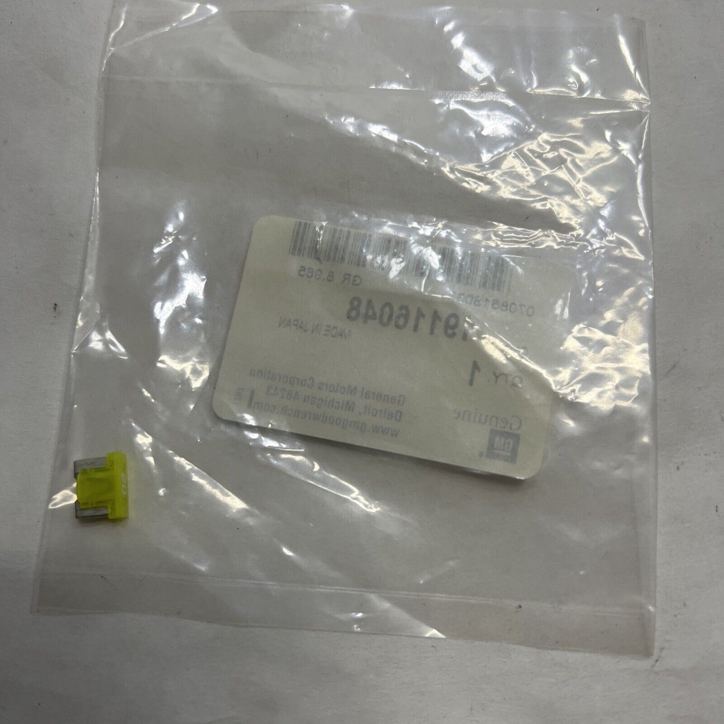 New OEM GM General Motors Fuse Mini Fuse Relay 19116048