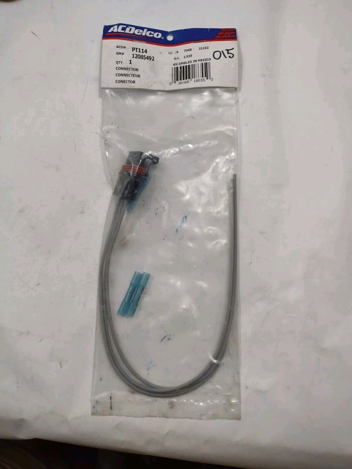 Connector/Pigtail(Body Sw & Rly) ACDelco GM OE/GM Genuine Parts PT114