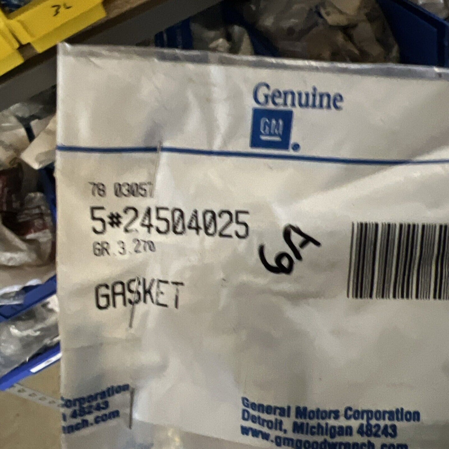 New OEM Genuine GM Lumina 1996-1997 Upper Engine Intake Manifold Gasket 24504025