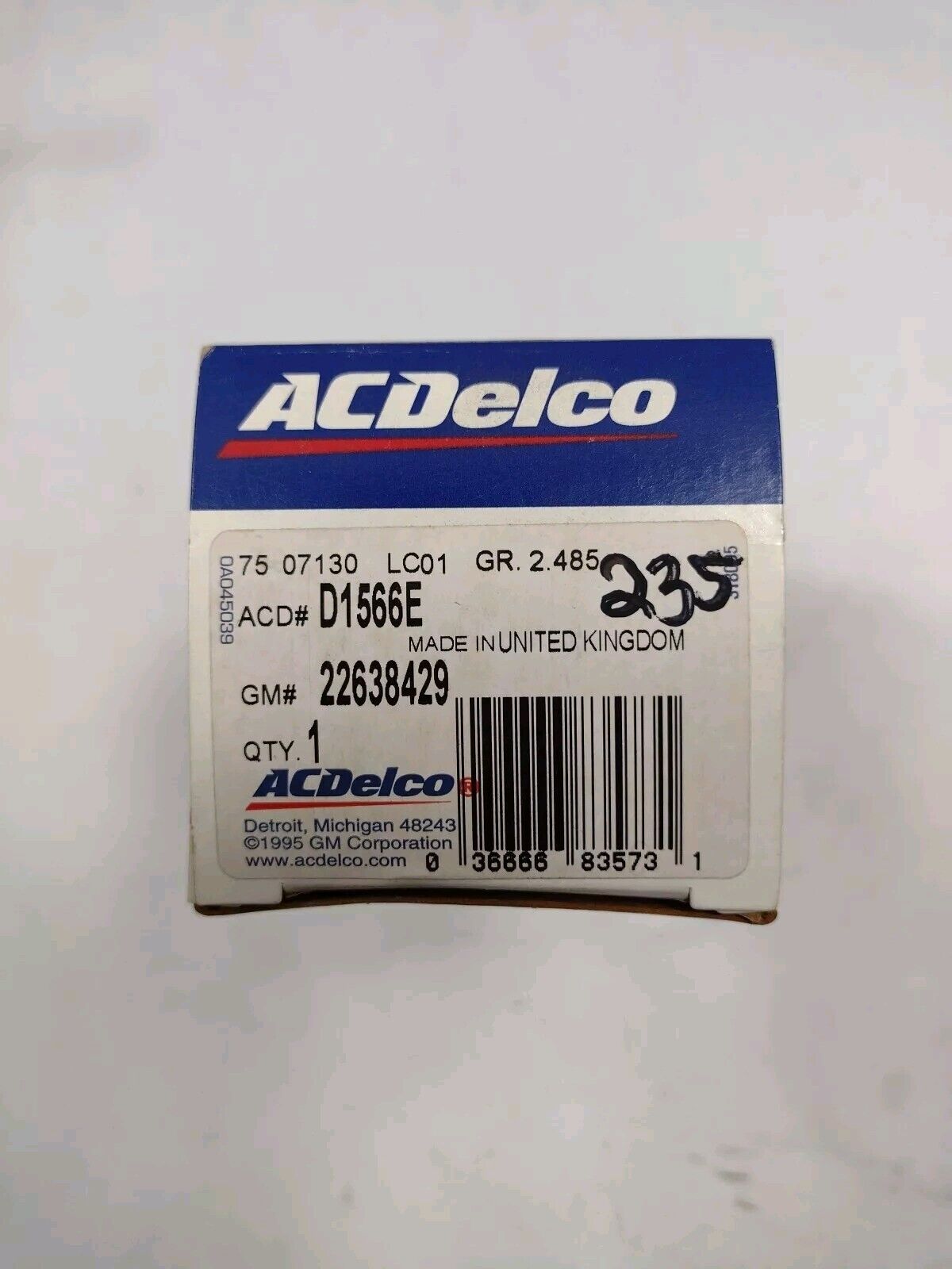 Genuine OEM GM Chevy Malibu Fog Light Switch 1997-2003 22638429