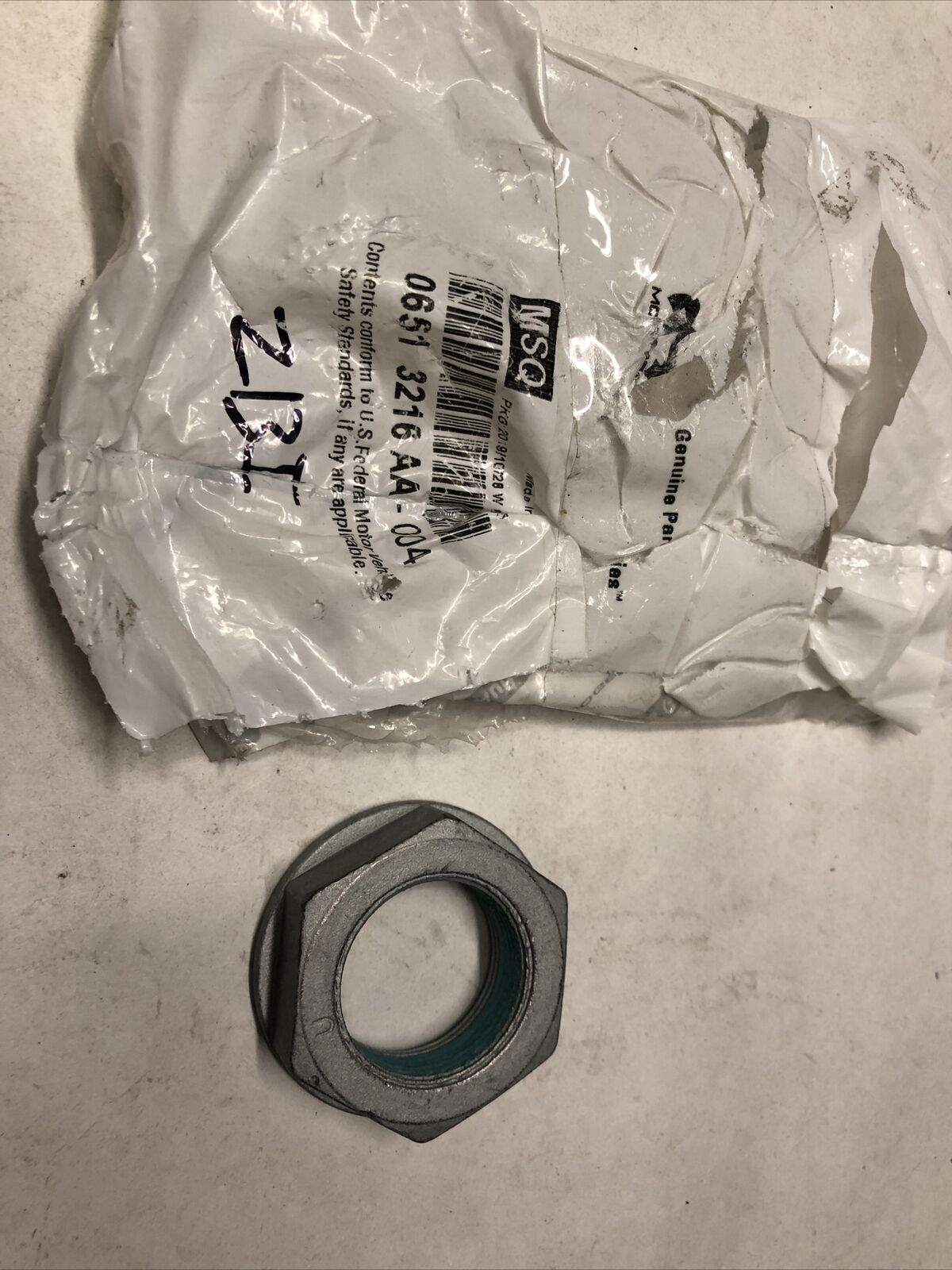 1 Single* Genuine Mopar RAM Hex Nut 19-23 6513216AA