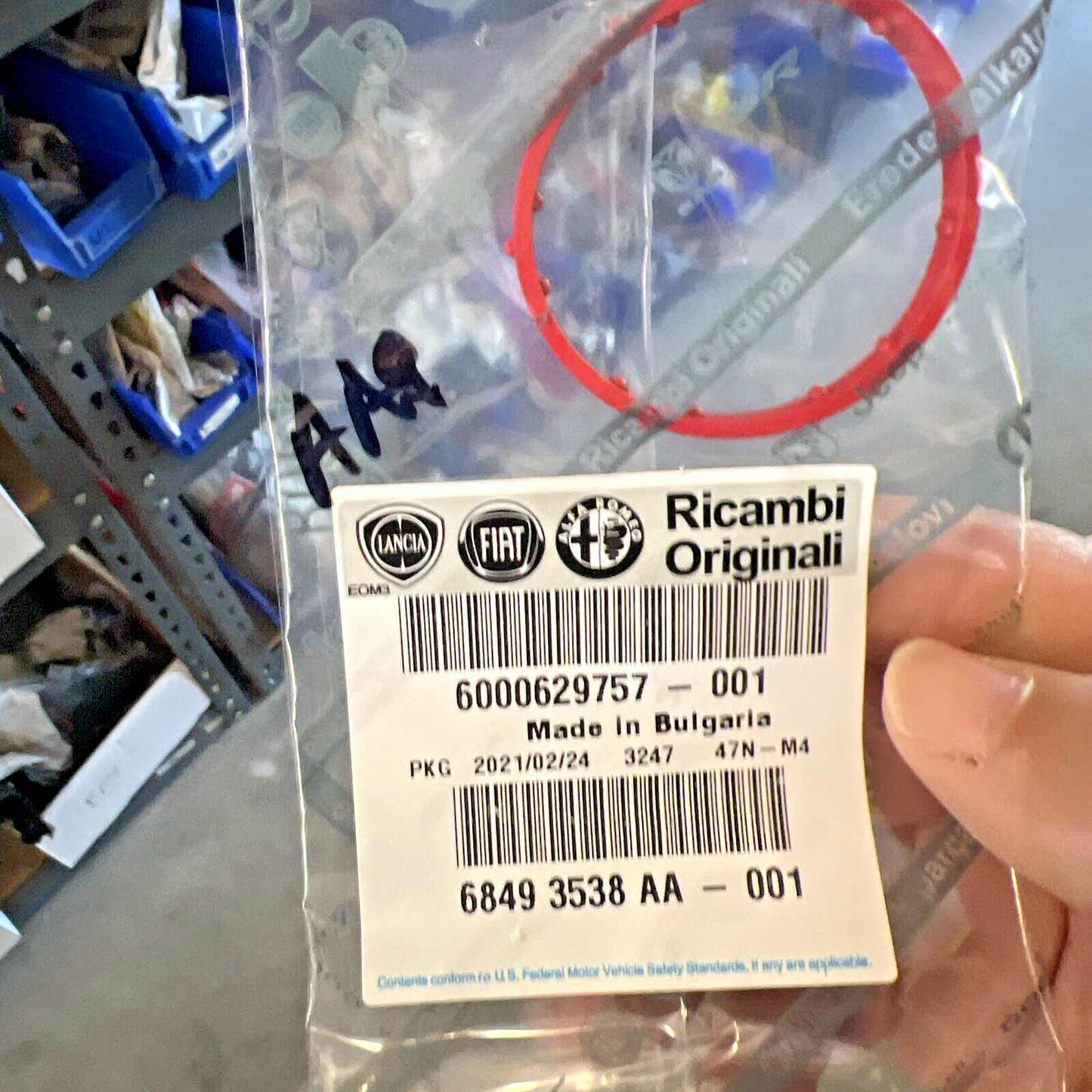 Genuine OEM Mopar Dodge Hornet Renegade Turbocharger Gasket 2019-2025 68493538AA