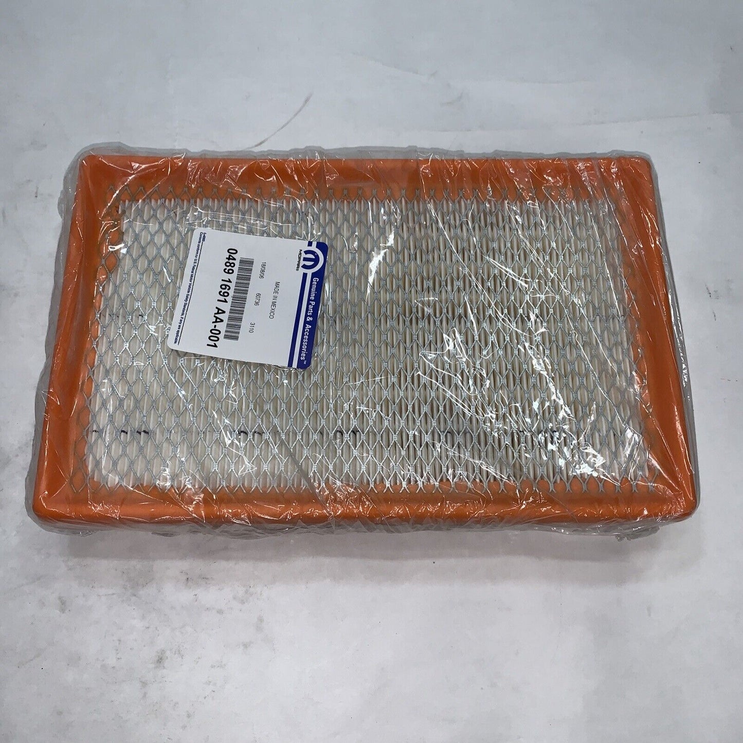 New OEM Mopar Engine Air Filter - 2006-2008 PT Cruiser 4891691AA