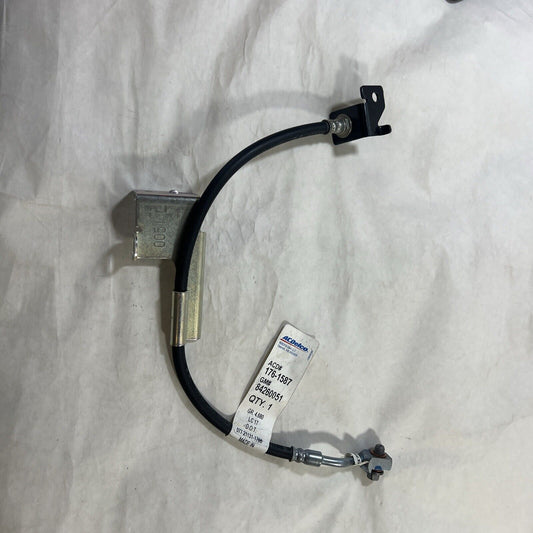 Genuine OEM GM ACDelco Front Left Side Brake Hydraulic Hose 1761587 84260051