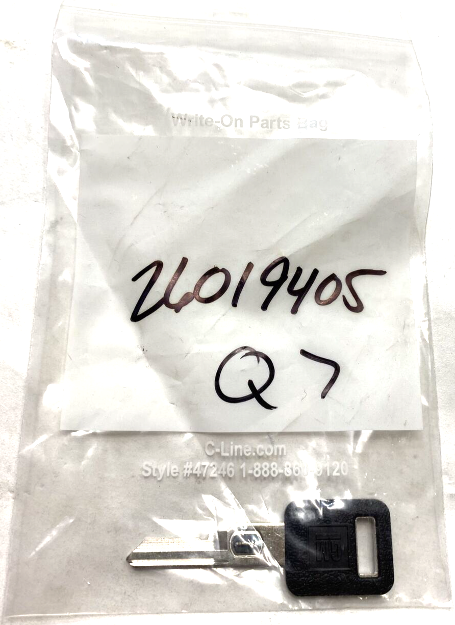 New OEM Genuine GM Single Side Key Blank 26019405