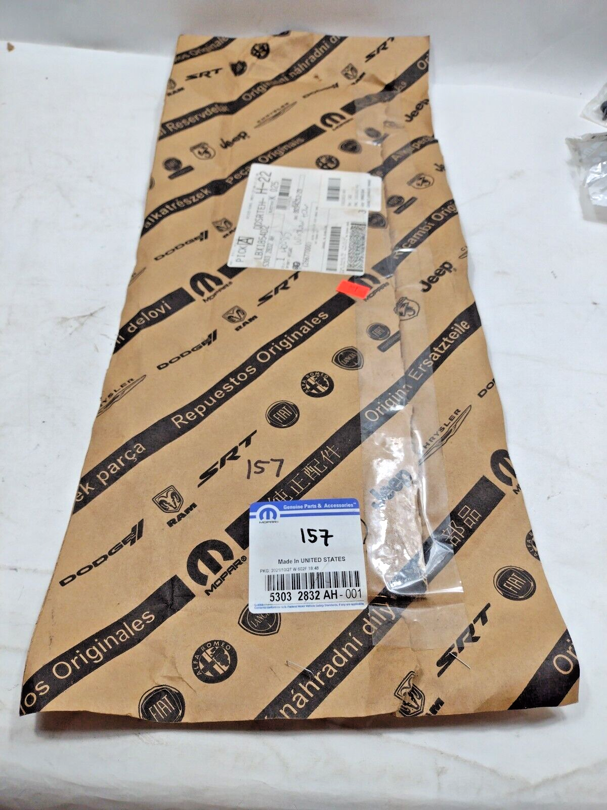 Genuine OEM Mopar Right Passenger Side Exhaust Manifold Gasket 08-13 53032832AH