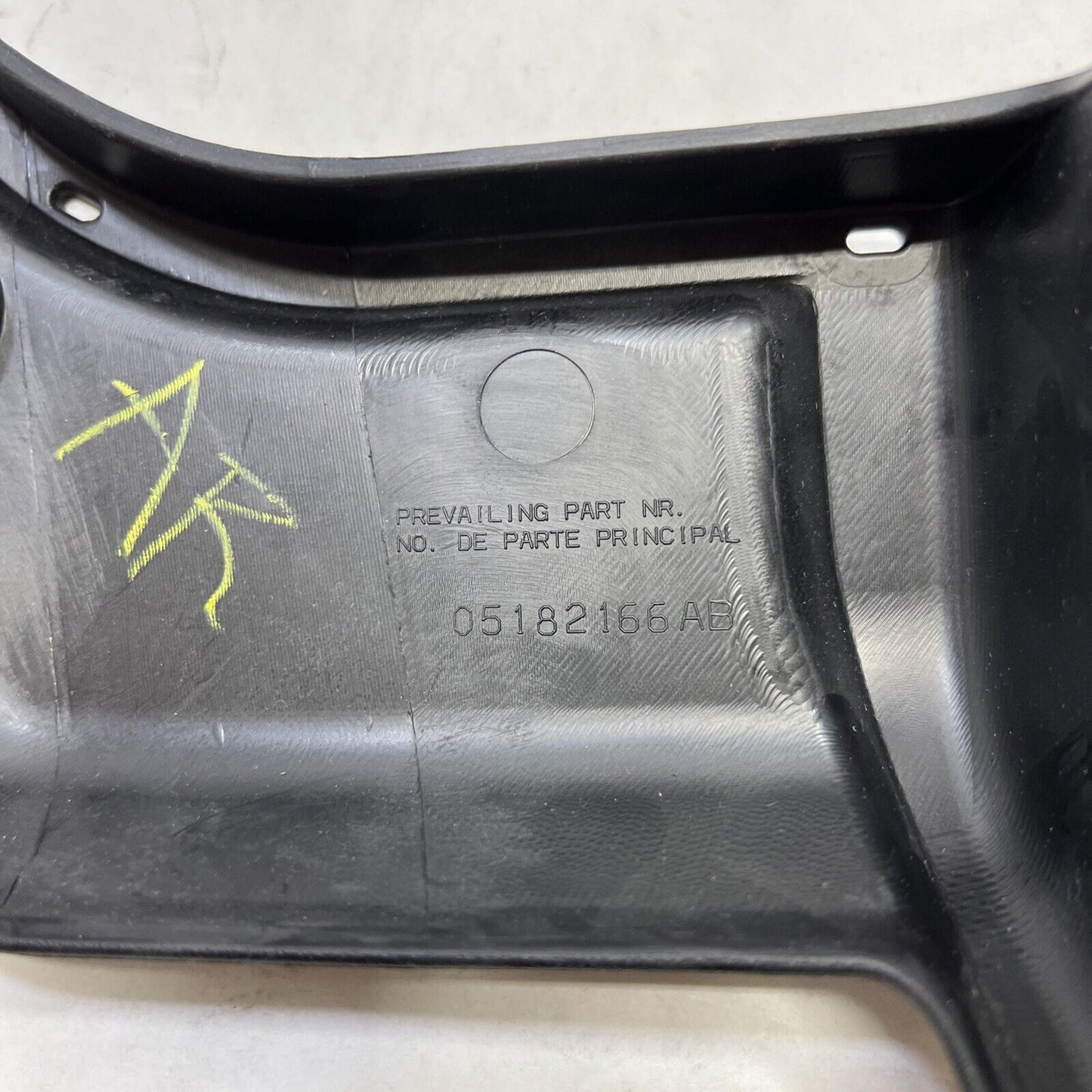 New OEM Mopar Fender Guard Right 5182166AB