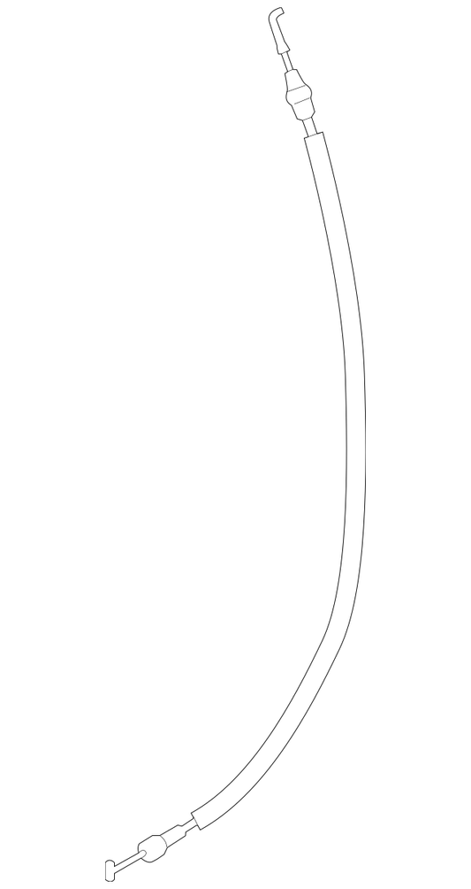 Genuine OEM Ford Transit-150 Rear Left Door Inner Release Cable BK3Z61266A46C