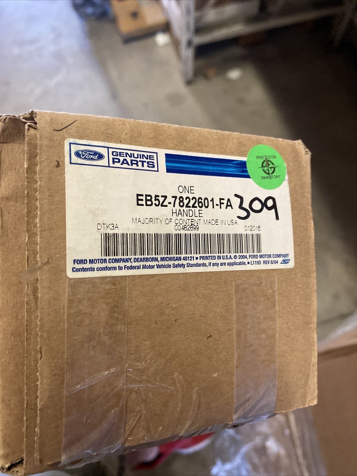 New OEM Genuine Ford Inner Door Handle Assembly EB5Z7822601FA