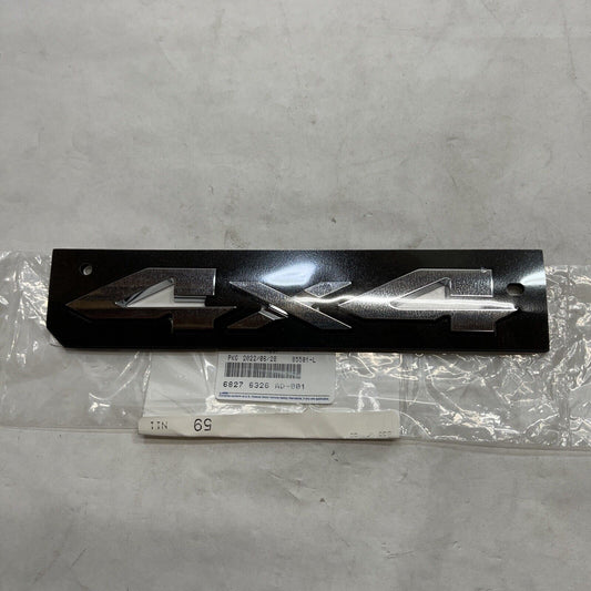 New OEM Genuine Mopar 1500 2019-2023 Tailgate Chrome Nameplate 68276326AD