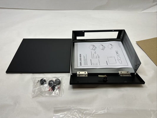 Heavy Duty 12" x 10" x 3" DVR Security Lock Box CCTV Security Systems LB3S