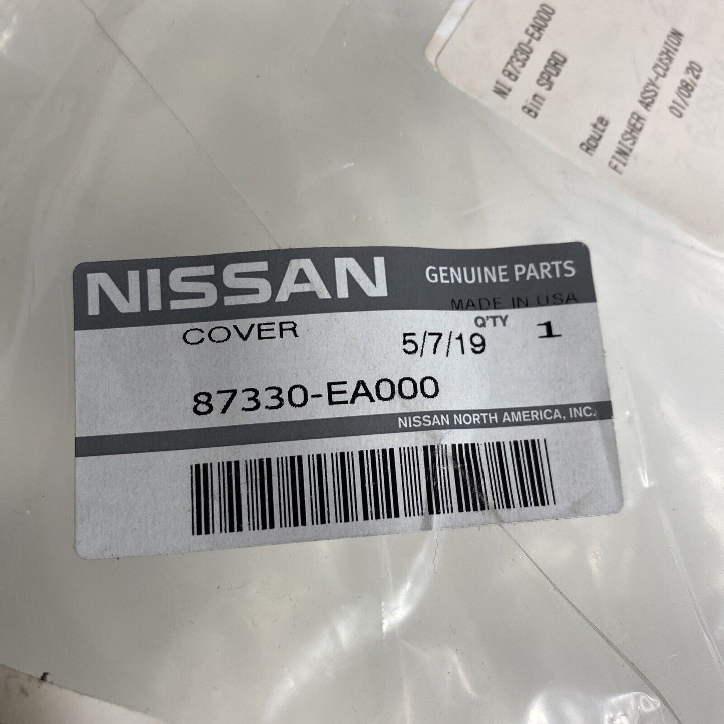New OEM Nissan Frontier Seat Frame Trim Panel 2005-19 87330EA000