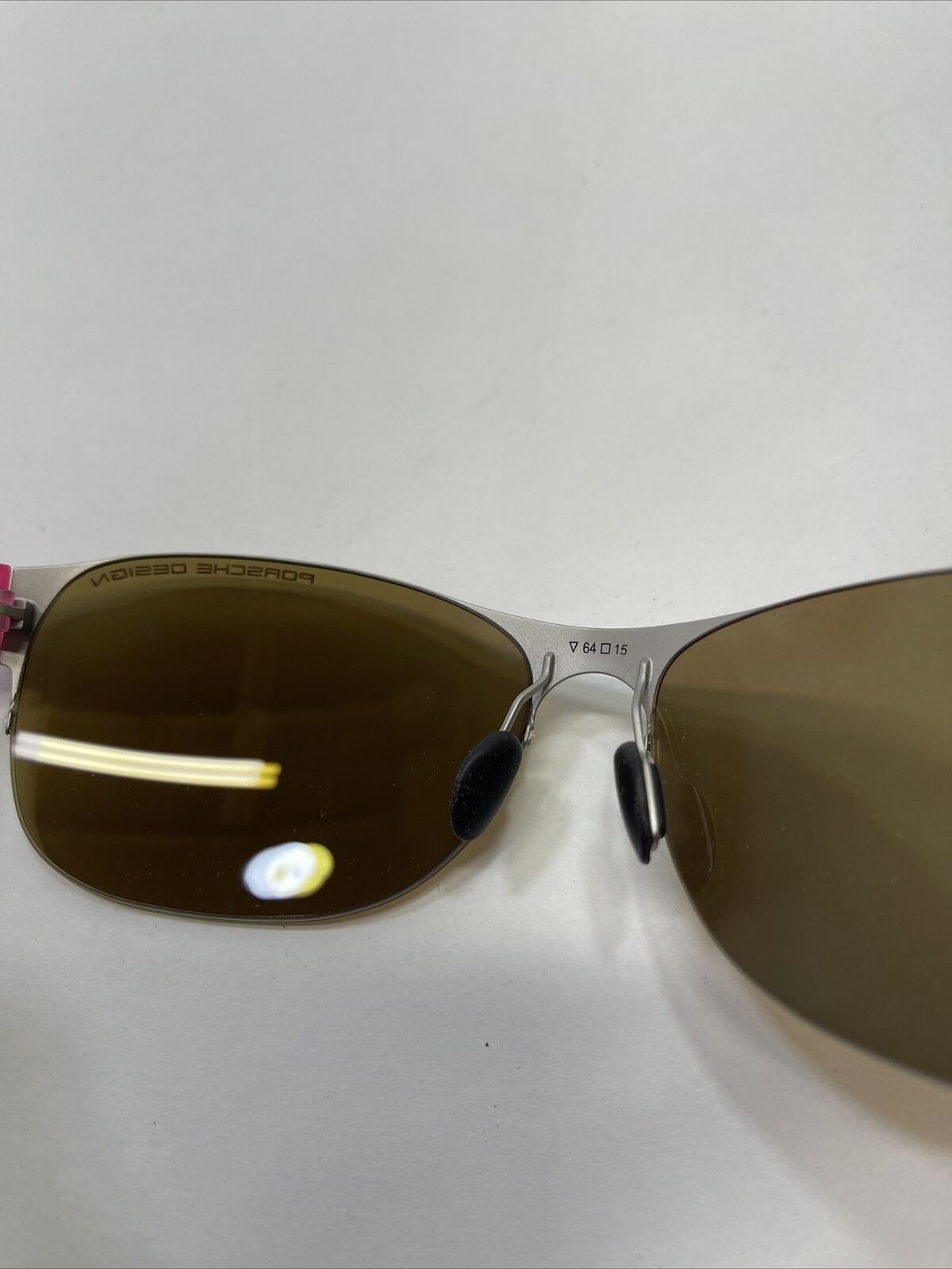 New PORSCHE DESIGN Sunglasses PINK P8581B NEW & AUTHENTIC!