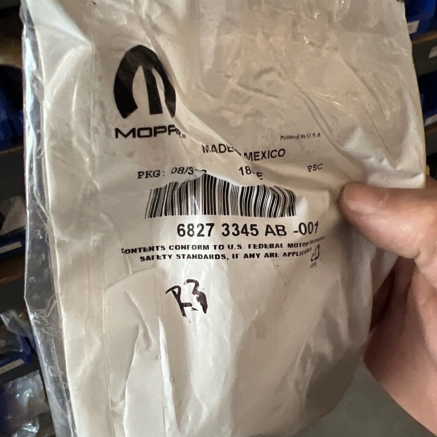 Genuine OEM Mopar Avenger Blank With Transmitter Key 2006-2014 68273345AB