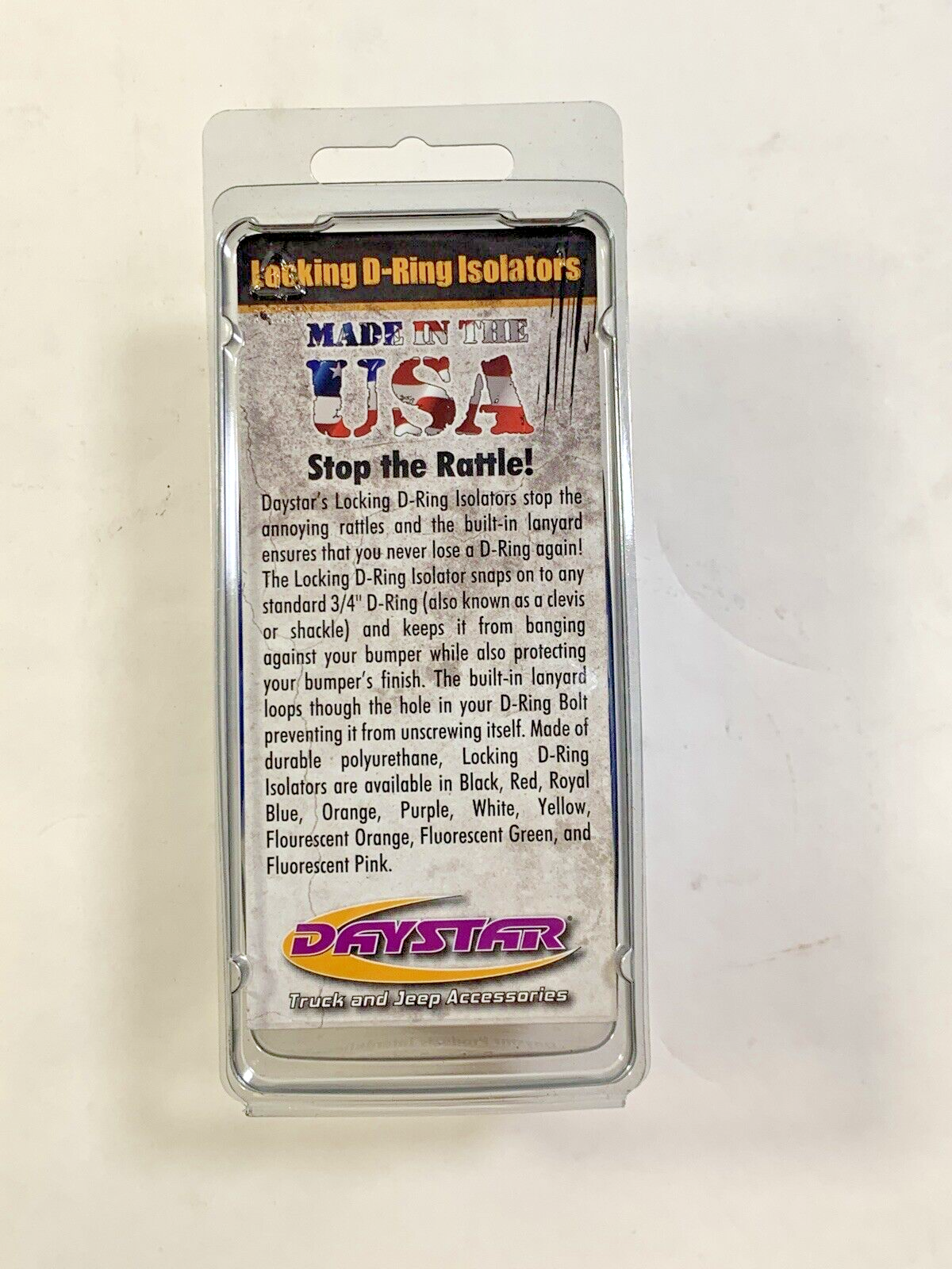 NEW Daystar KU70058RB D-Ring Lockers And Shackle Isolators