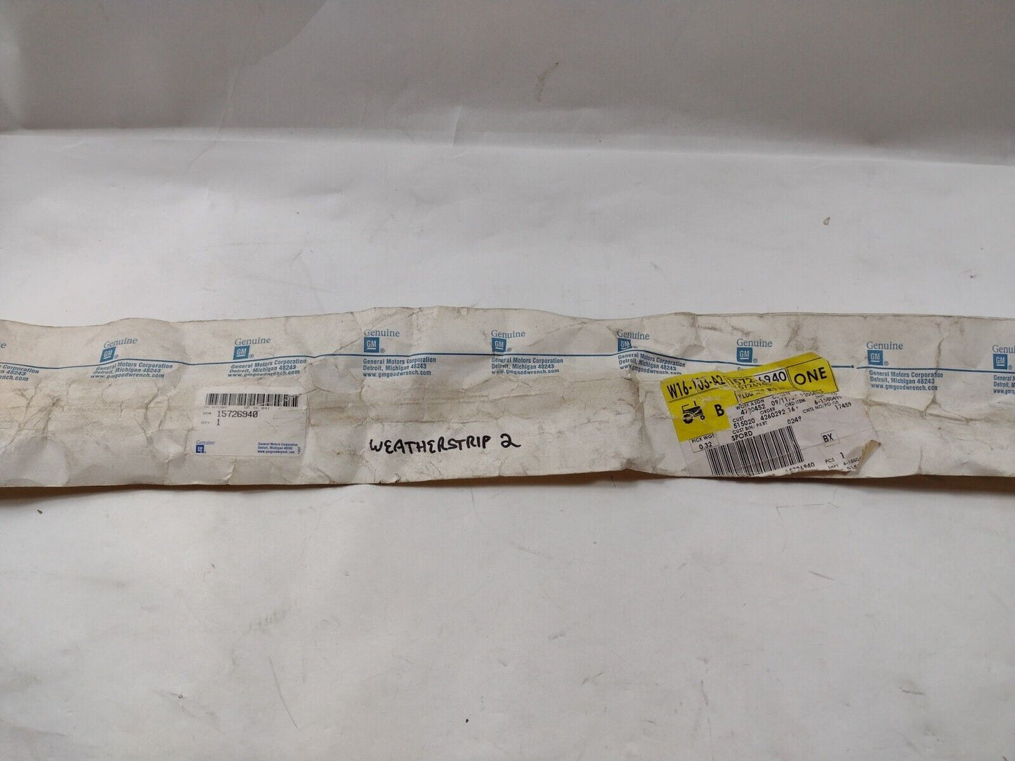 New Genuine OEM GM Chevy Blazer Molding 1994-2005 15726940