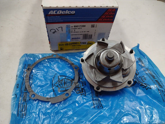 Genuine OEM GM Buick Rendezvous Engine Water Pump 1997-2007 89017269