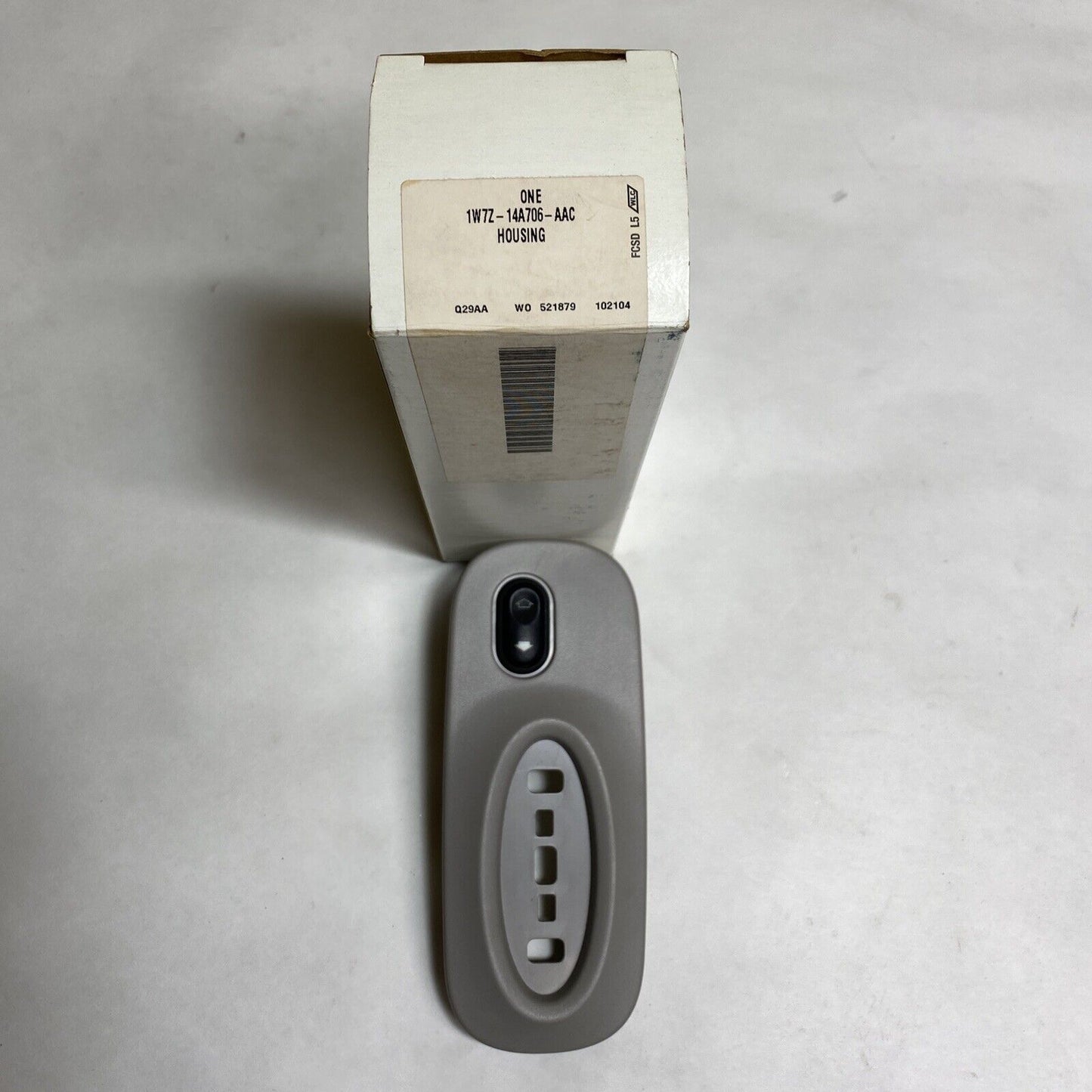 New OEM Ford Lumbar Seat Switch Bezel Trim 1W7Z-14A706-AAA