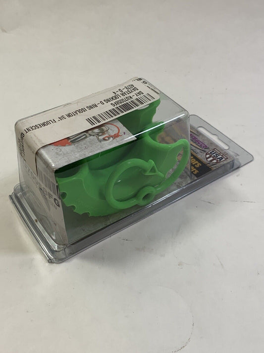 New Green D-Ring Lockers Shackle Isolators for Jeep Wrangler Daystar KU70058FG