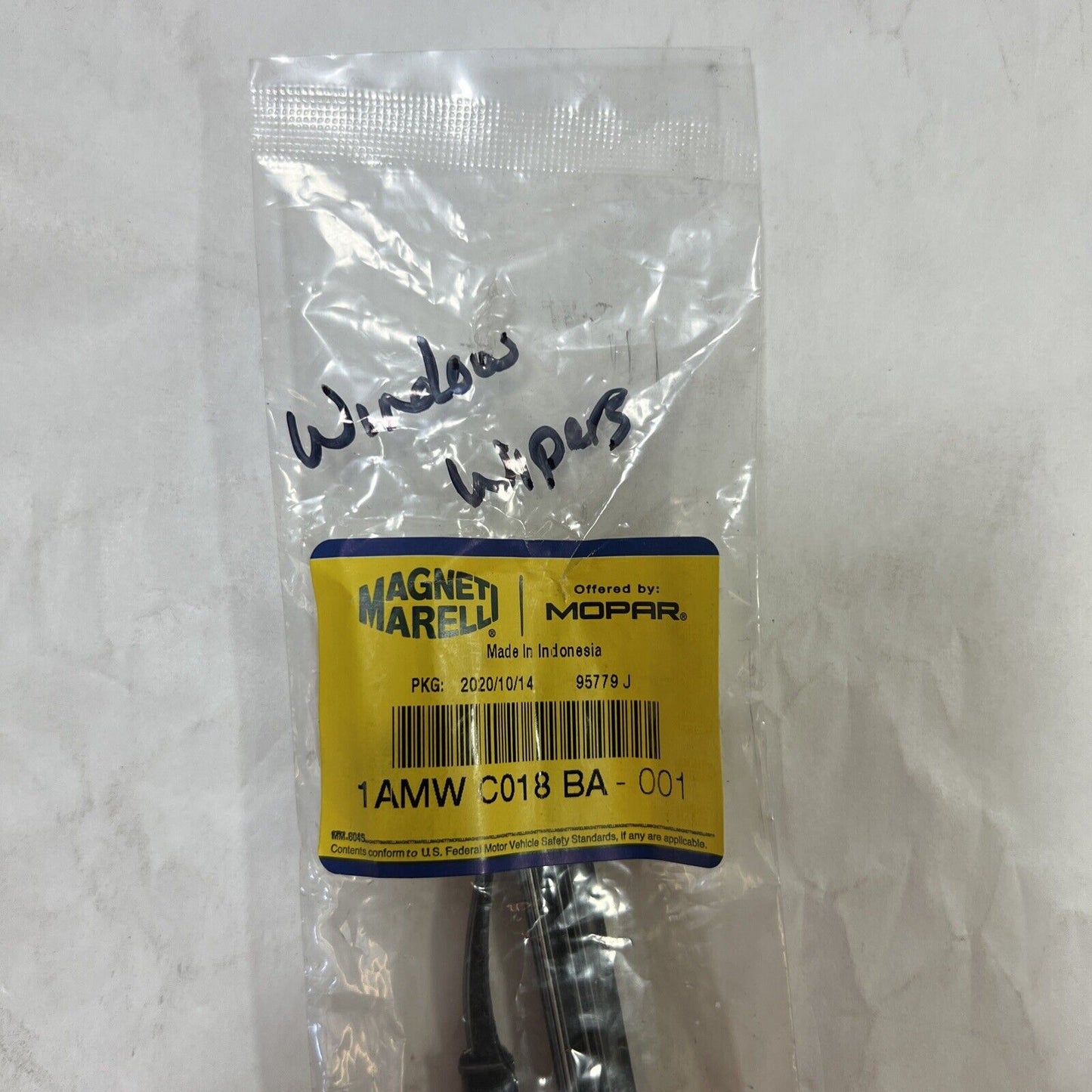 Genuine OEM Mopar Front Wiper Blade 1AMWC018BA