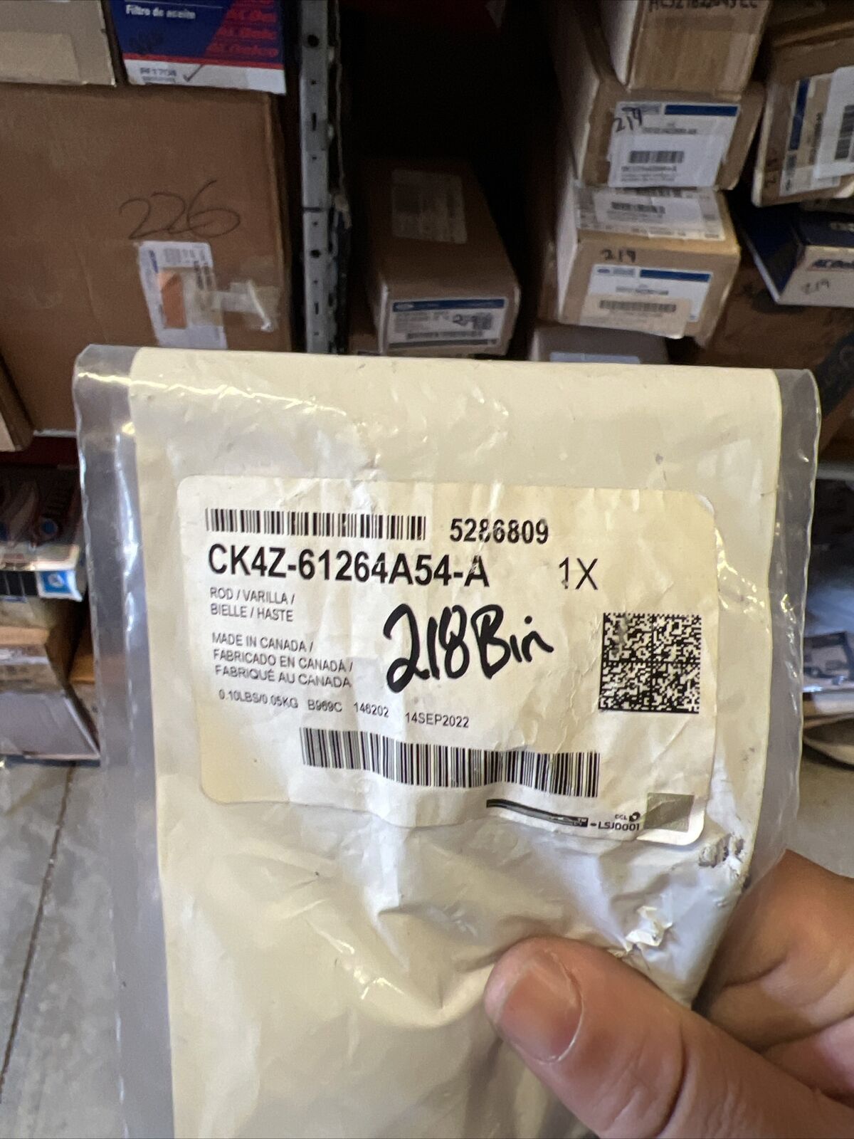 New OEM Genuine Ford E-Transit 15-23 Right Passenger Side Lock Rod CK4Z61264A54A