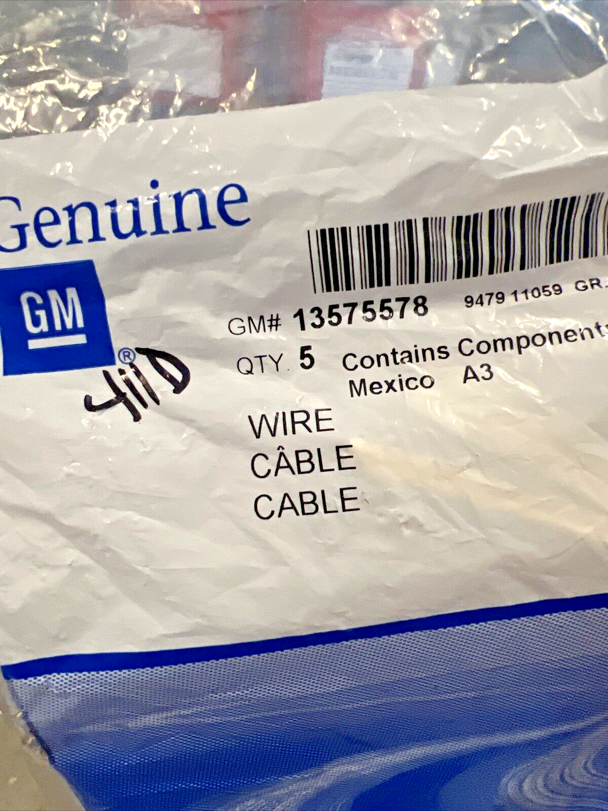 Genuine OEM GM Multi-Purpose Wire Connector 13575578